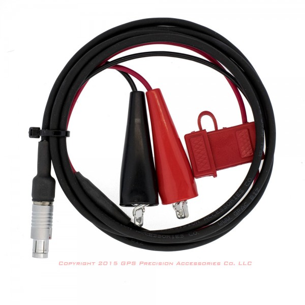 Ashtech Z-12 Fused Battery Cable: click to enlarge