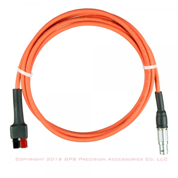 CHC x91 GPS 2 Meter Battery Cable: click to enlarge