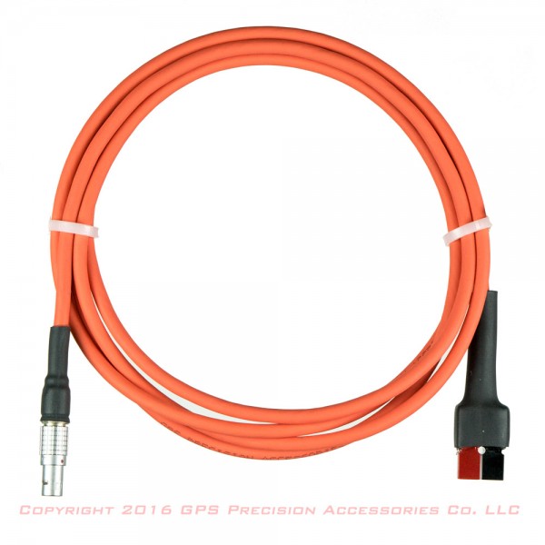 Trimble R6 / R7 / R8 / R10 / 4600 / 4700 / 4800 / 5700 2 Meter Battery Cable: click to enlarge