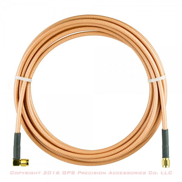 GNSS Antenna Cable SMA to Right Angle SMA: click to enlarge