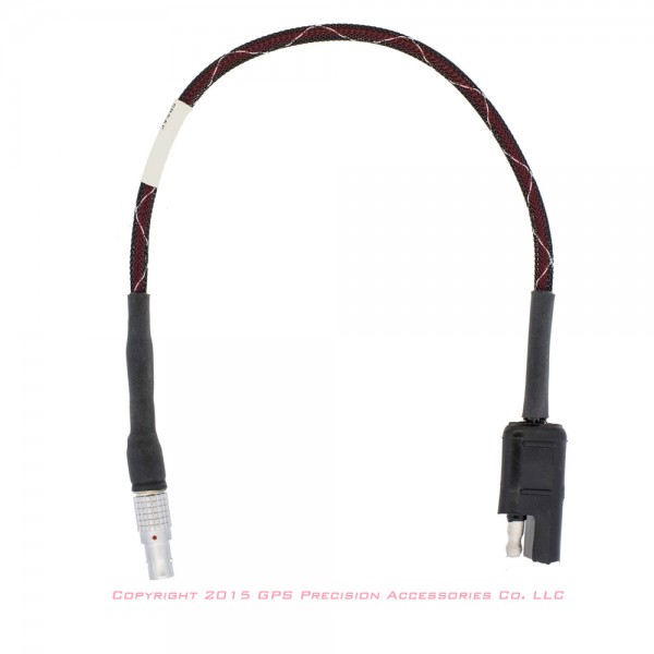 Sokkia Radian (non-IS Model) Power Cable: click to enlarge