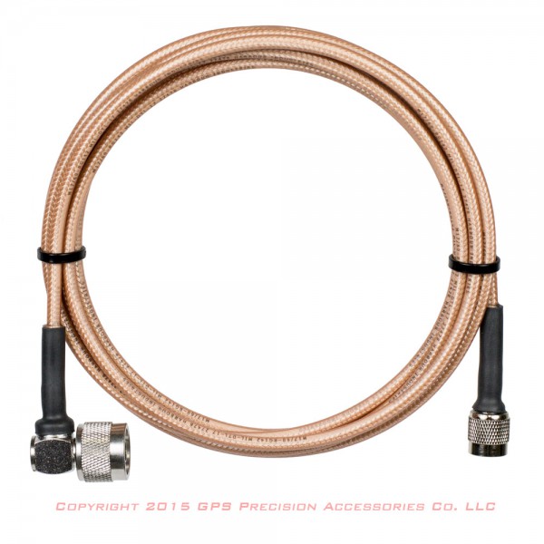 GPS Antenna Cable TNC to Right Angle N: click to enlarge