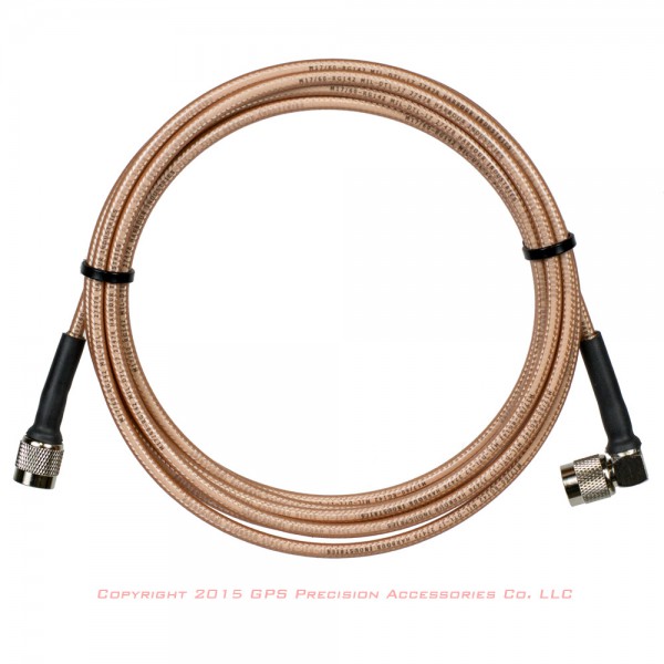 41300-02 GPS Antenna Cable TNC to Right Angle TNC: click to enlarge