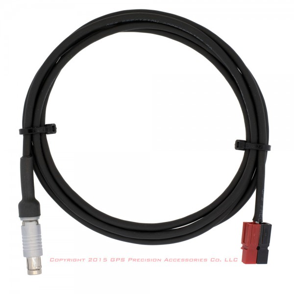 Ashtech Z-12 Battery Cable: click to enlarge