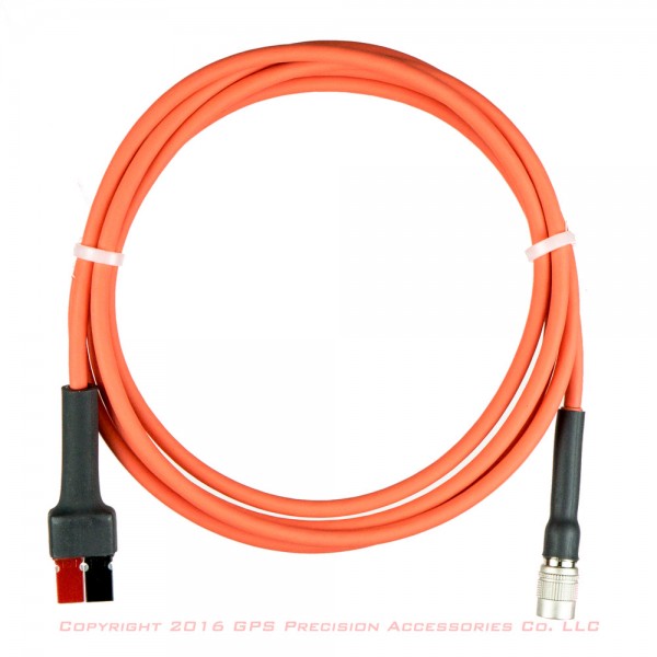 Geodimeter 600 / Trimble 5600 Battery Cable: click to enlarge