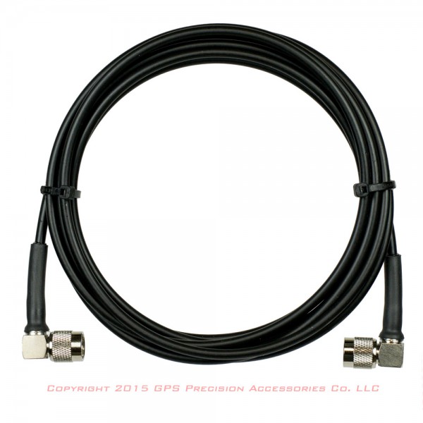 GPS Antenna Cable Right Angle TNC to Right Angle TNC: click to enlarge